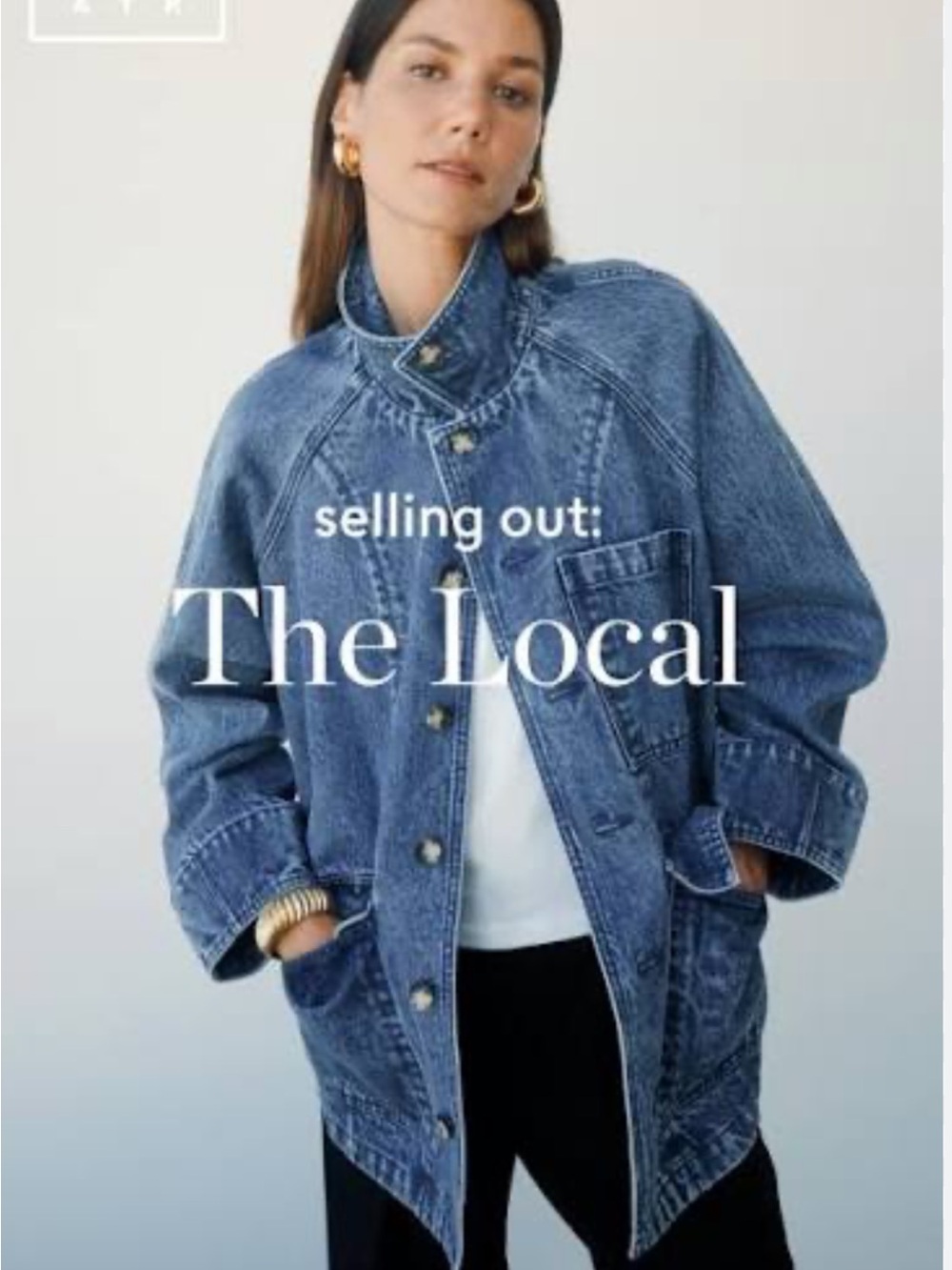 AYR Blue Denim Jean Jacket
